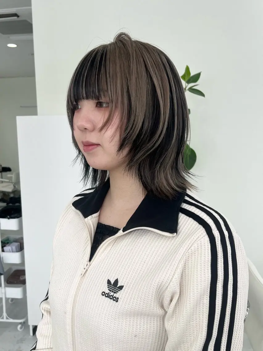 ショート ヘアカラー トリートメント 🟣niw SHUNNA🟣のヘアスタイル