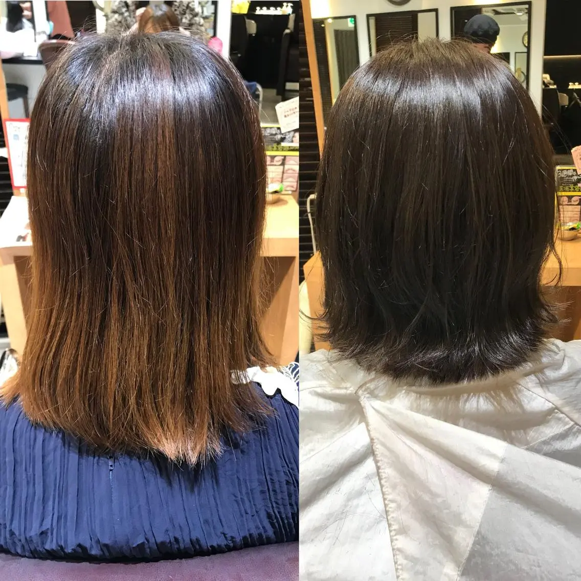 ミディアム カラー Bonheur umedaのヘアスタイル