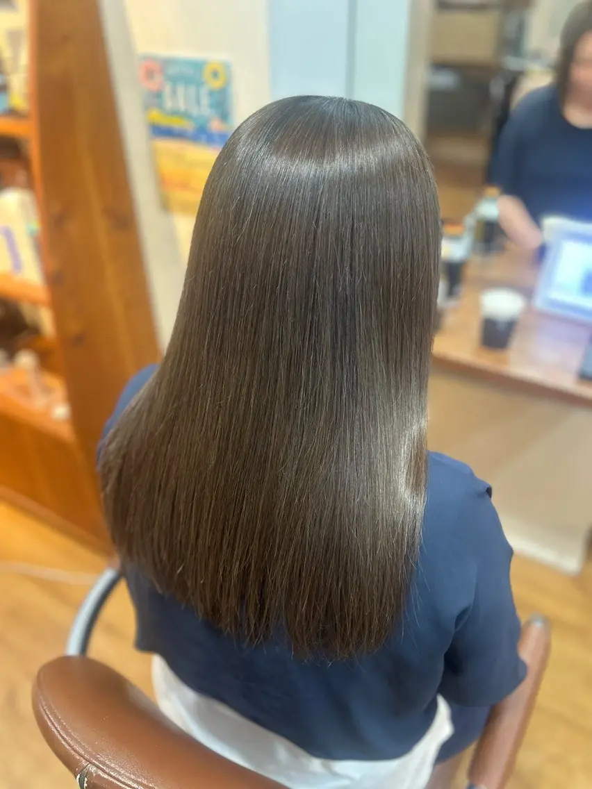 ロング 髪質改善 ヘアカラー トリートメント 🌸髪質改善 /SAKURA🌸のヘアスタイル