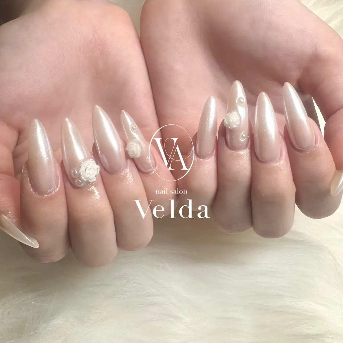 ネイル ワンカラーネイル ホワイト 💎Rina💎 プライベートサロン✨のネイルデザイン