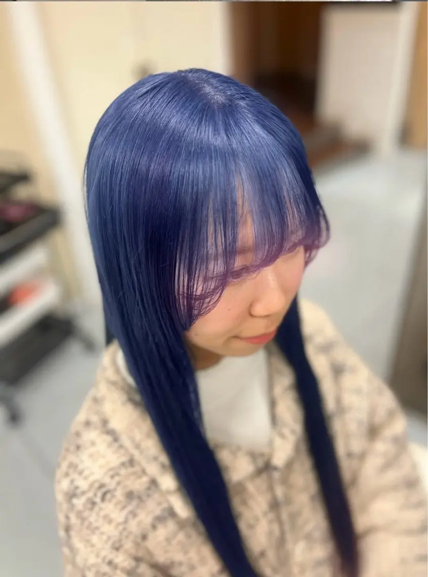 ロング ブリーチカラー特化 美容師/𝕐𝕌𝕀のヘアスタイル