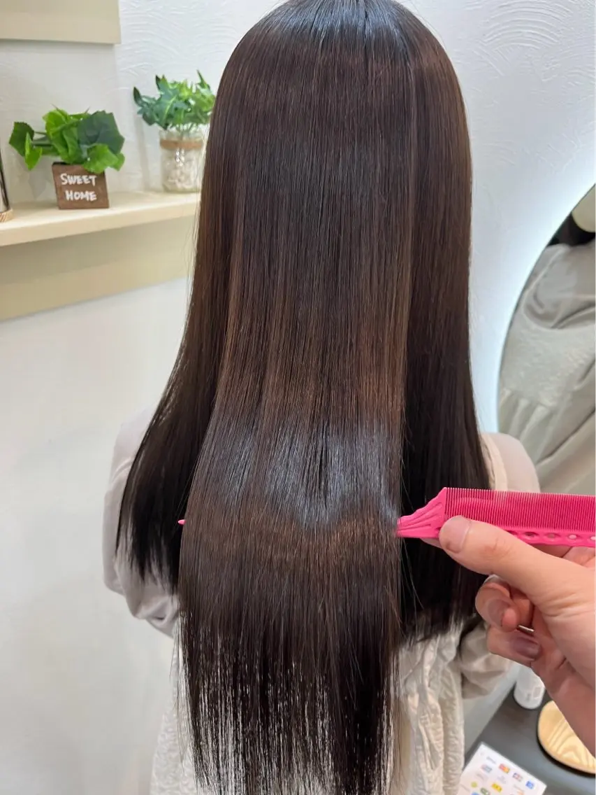 カット縮毛矯正5STEPトリートメント✨の写真