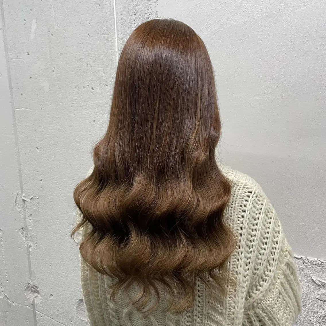 ロング カラー シールエクステ バレイヤージュ ミストバング ダブルカラー  フェイスフレーミング カット 🧡艶髪/エクステ 🫧🧡YUKI❄️のヘアスタイル