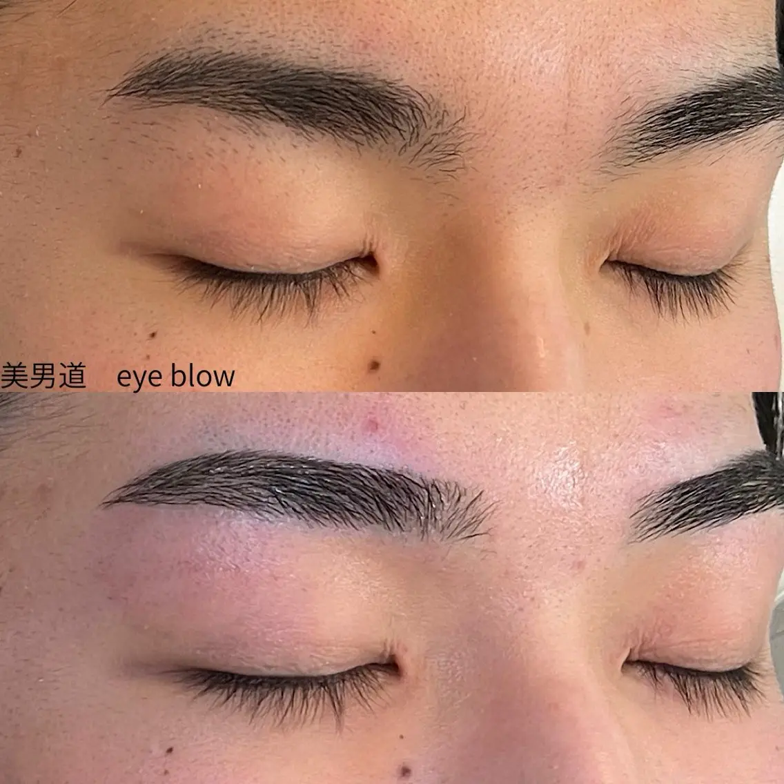 メンズ アイブロウ ワックス脱毛 眉カット BINANDO 桑原の眉毛・アイブロウイメージ