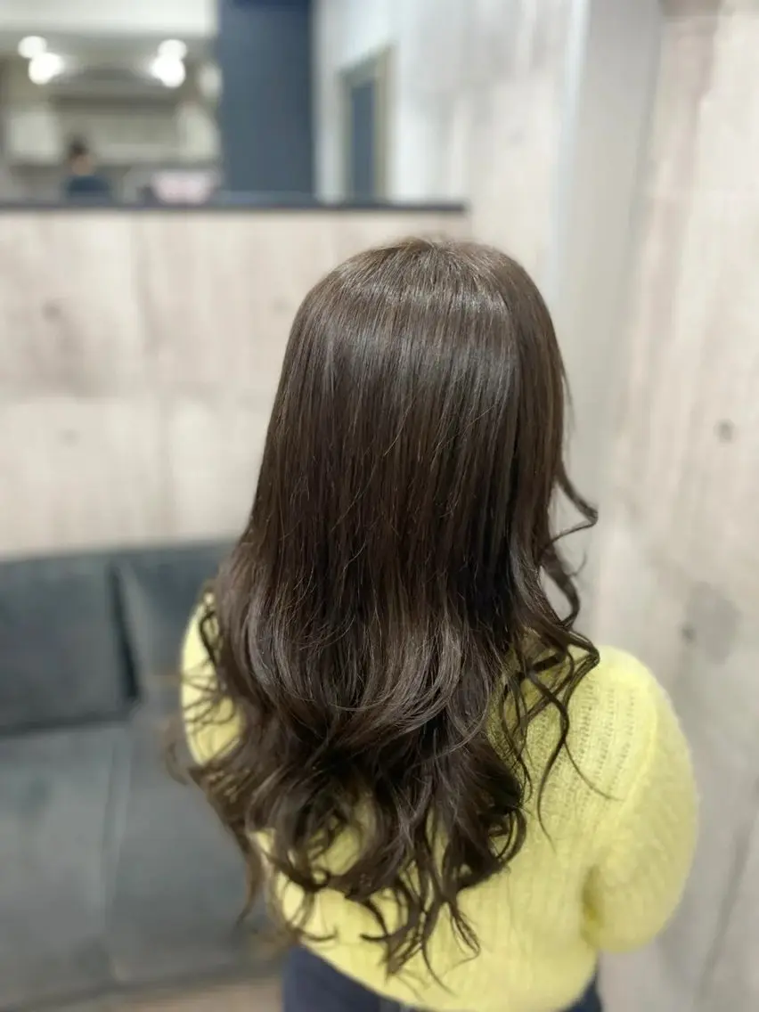 【ミニモ限定価格50%OFF】カット+透明感艶カラー+最高級内部補修トリートメントの写真