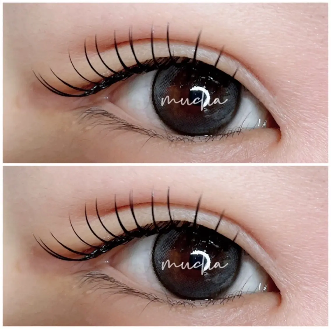 マツエク・マツパ Cカール Dカール フラットラッシュ マツエク eyelash muchaのマツエク・マツパデザイン
