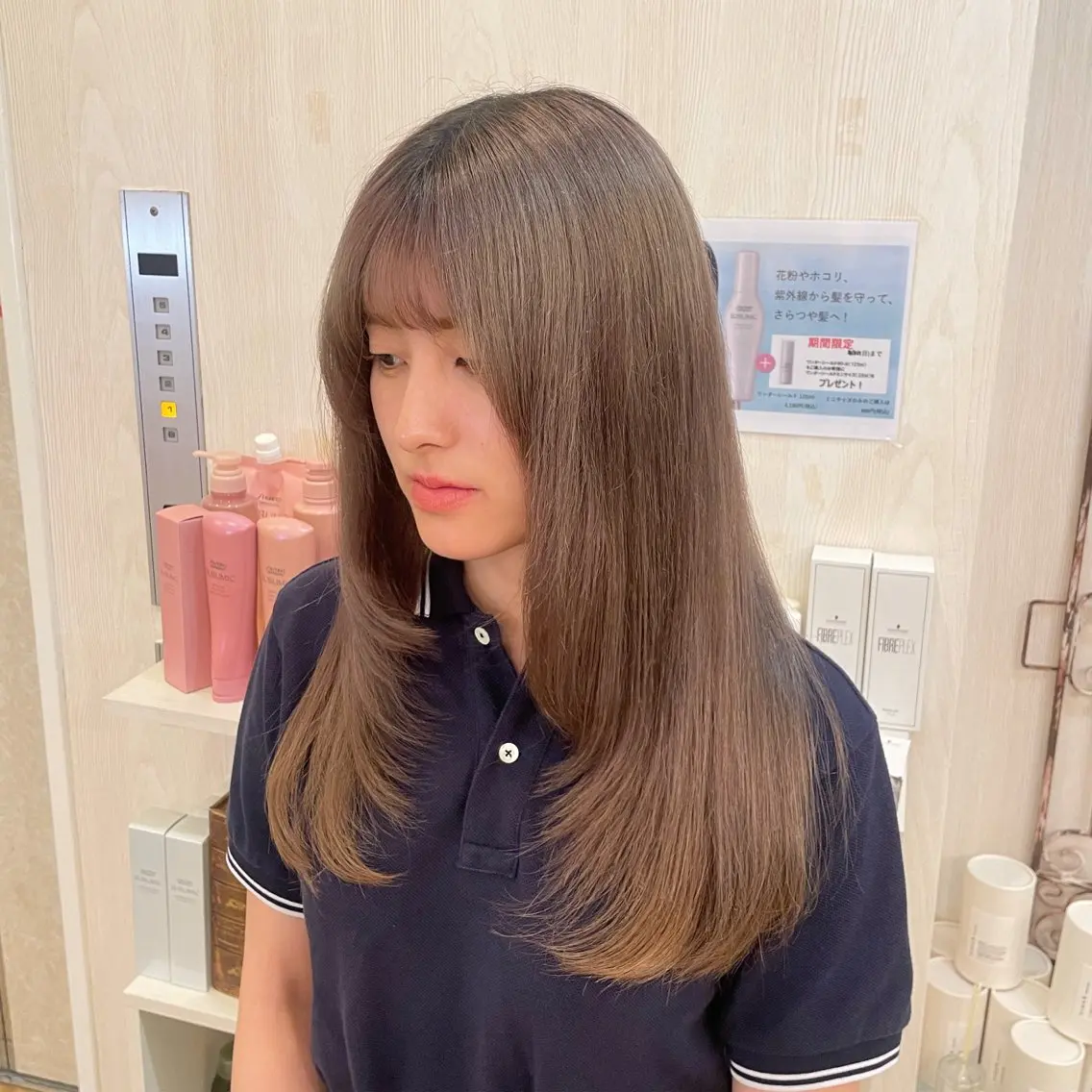 ロング カラー ヘアアレンジ ダブルカラー/ レイヤー🍒齋藤 澪のヘアスタイル