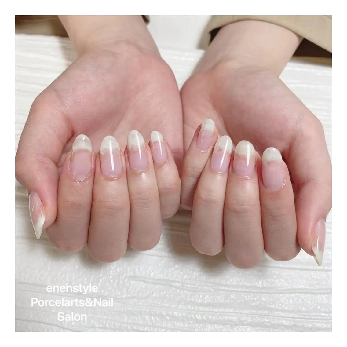 ミディアム ネイル 🐾enen style 🐾のネイルデザイン