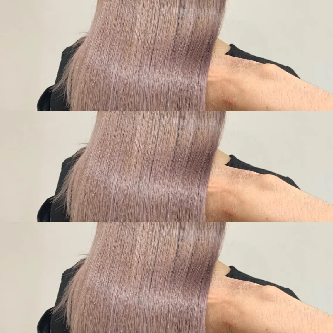 カラー ラベンダーカラー ヘアカラー トリートメント ヘアセット ✨艶ブリーチカラー ✨四ノ宮裕己のヘアスタイル