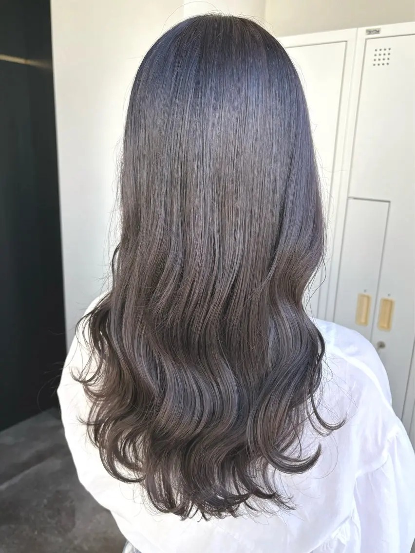 セミロング 髪質改善 トリートメント カット ヘアカラー トリートメント ERI ☆のヘアスタイル