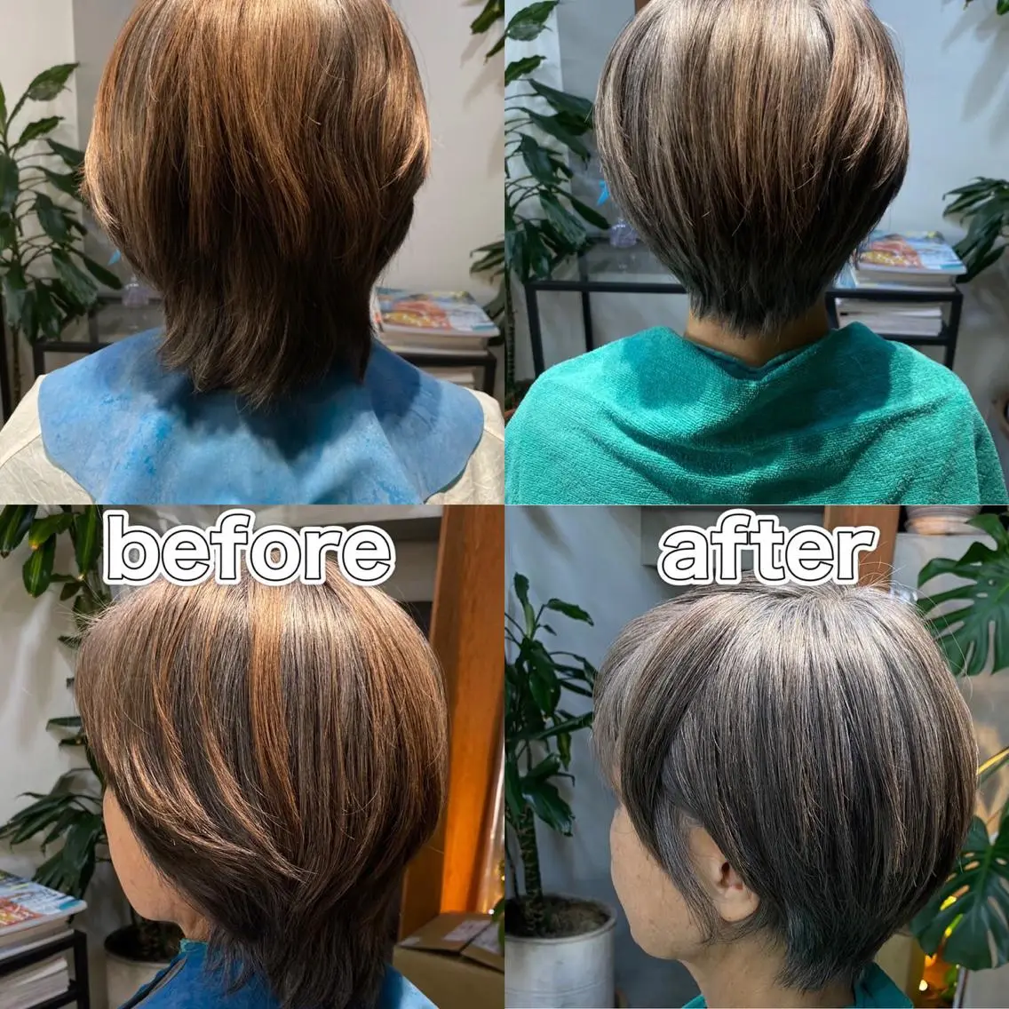 ショート メルクヘアー 中澤のヘアスタイル