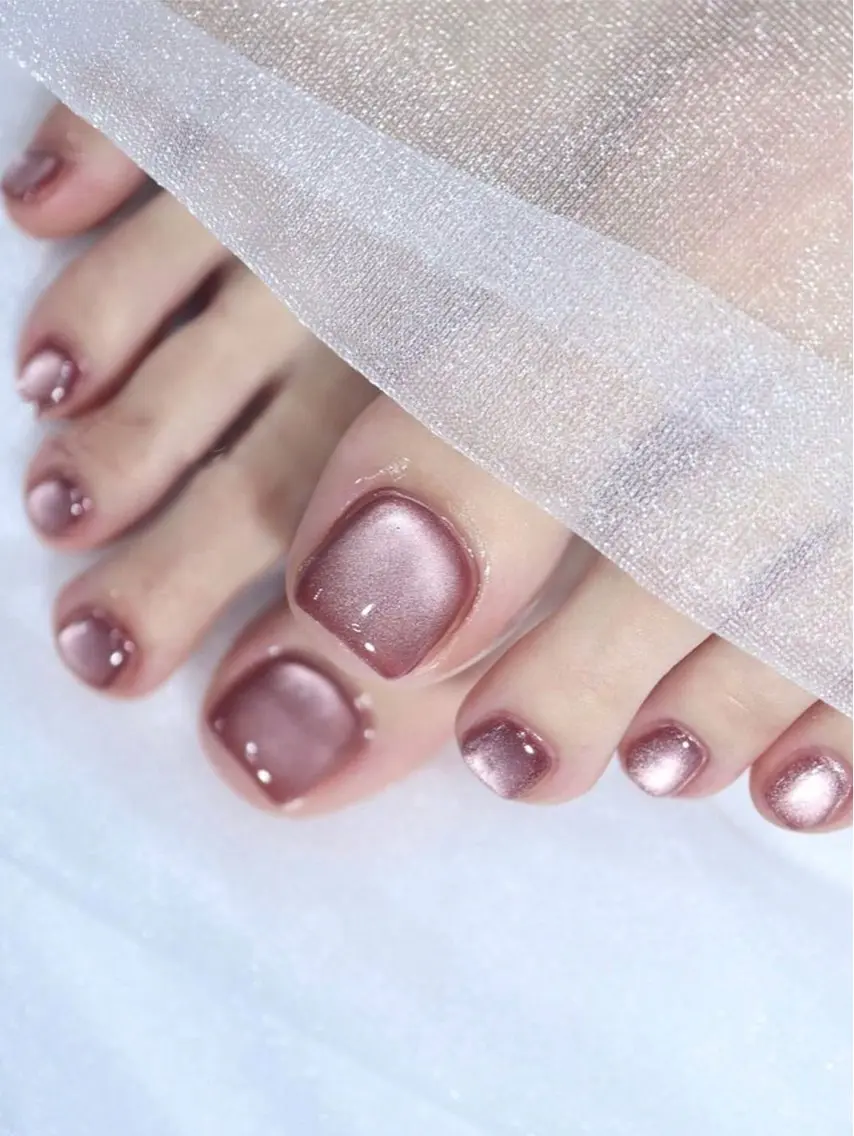 ネイル 韓国ネイル 持ち込み ニュアンスネイル ネイルチップ 冬ネイル フットネイル Doraemi ANA.CHUOのネイルデザイン