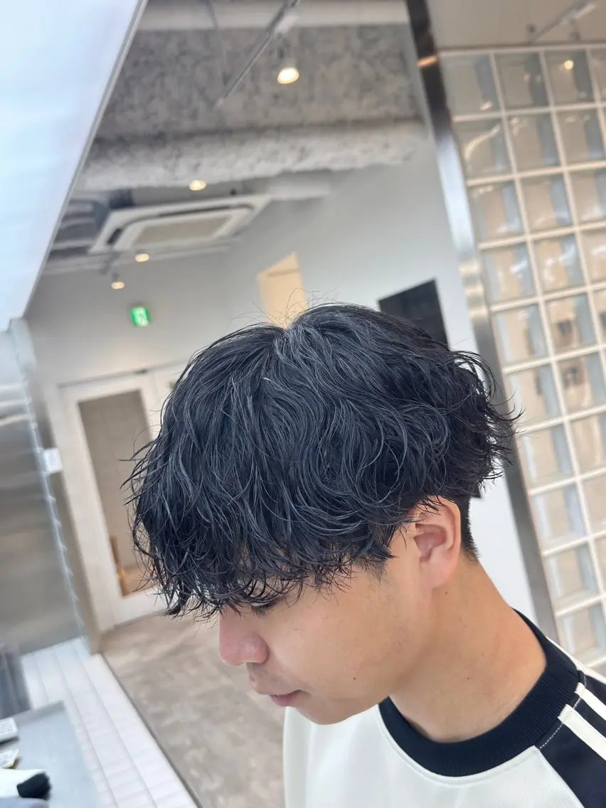 ショート パーマ カット パーマ fifth 児玉達哉 当日予約🙆のヘアスタイル