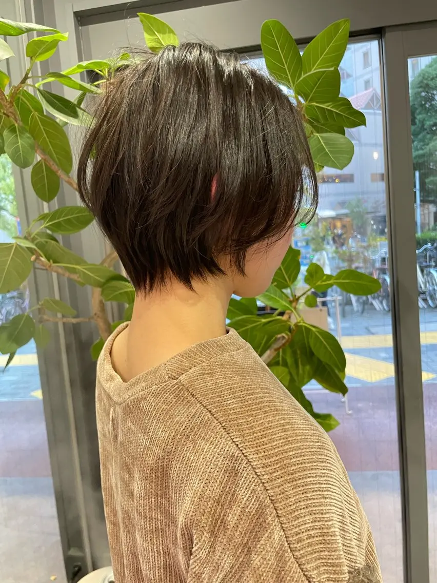 【🌟minimo限定価格🌟】🍪似合わせショートヘアカット🍪の写真
