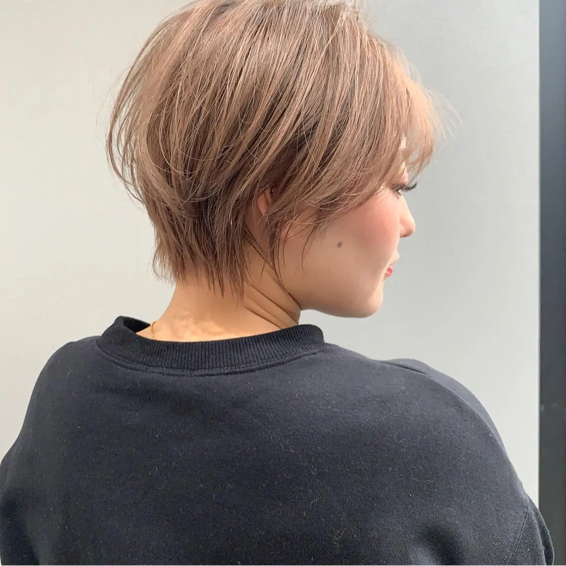 カラー ボブ/パーマ 村中　仁人のヘアスタイル