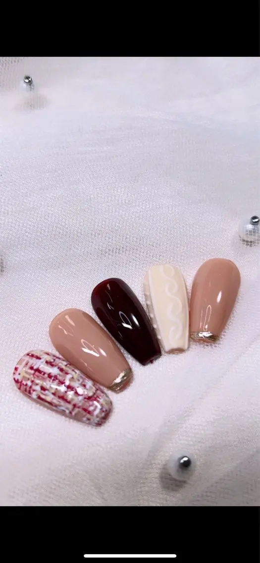 ネイル ラメ(グリッター) ラメグラデーション オフィスネイル ワンカラーネイル 冬ネイル Cute Tips nailのネイルデザイン