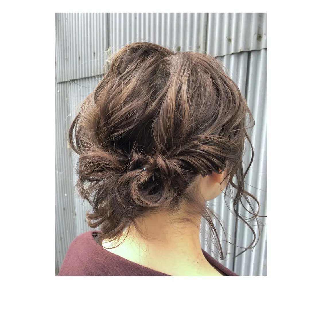 セミロング カラー パーマ ヘアアレンジ メンズ キッズ TopStylist ✂︎ YUKAのヘアスタイル