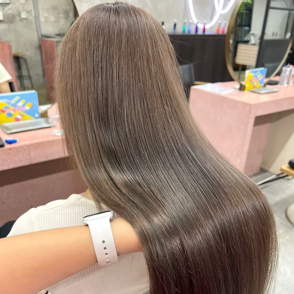 🫧8月限定🫧 カット➕ブリーチなしダブルカラーの写真