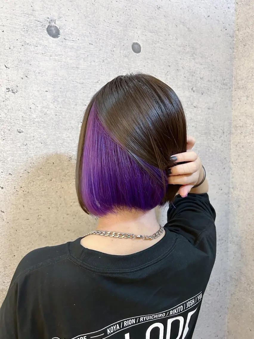 ショート ヘアカラー トリートメント ✨髪質改善✨ 松田 愛莉のヘアスタイル