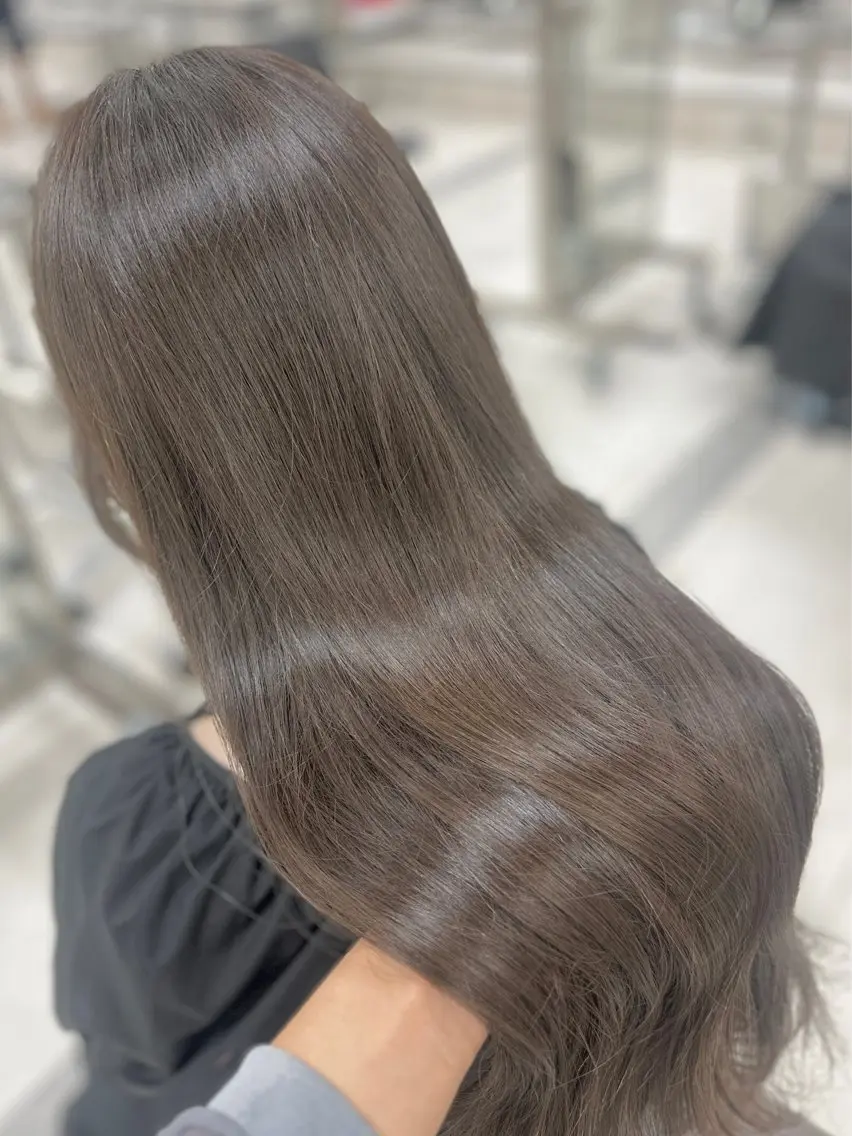 ロング COA🎀オギユリ /透明感カラー🫧のヘアスタイル