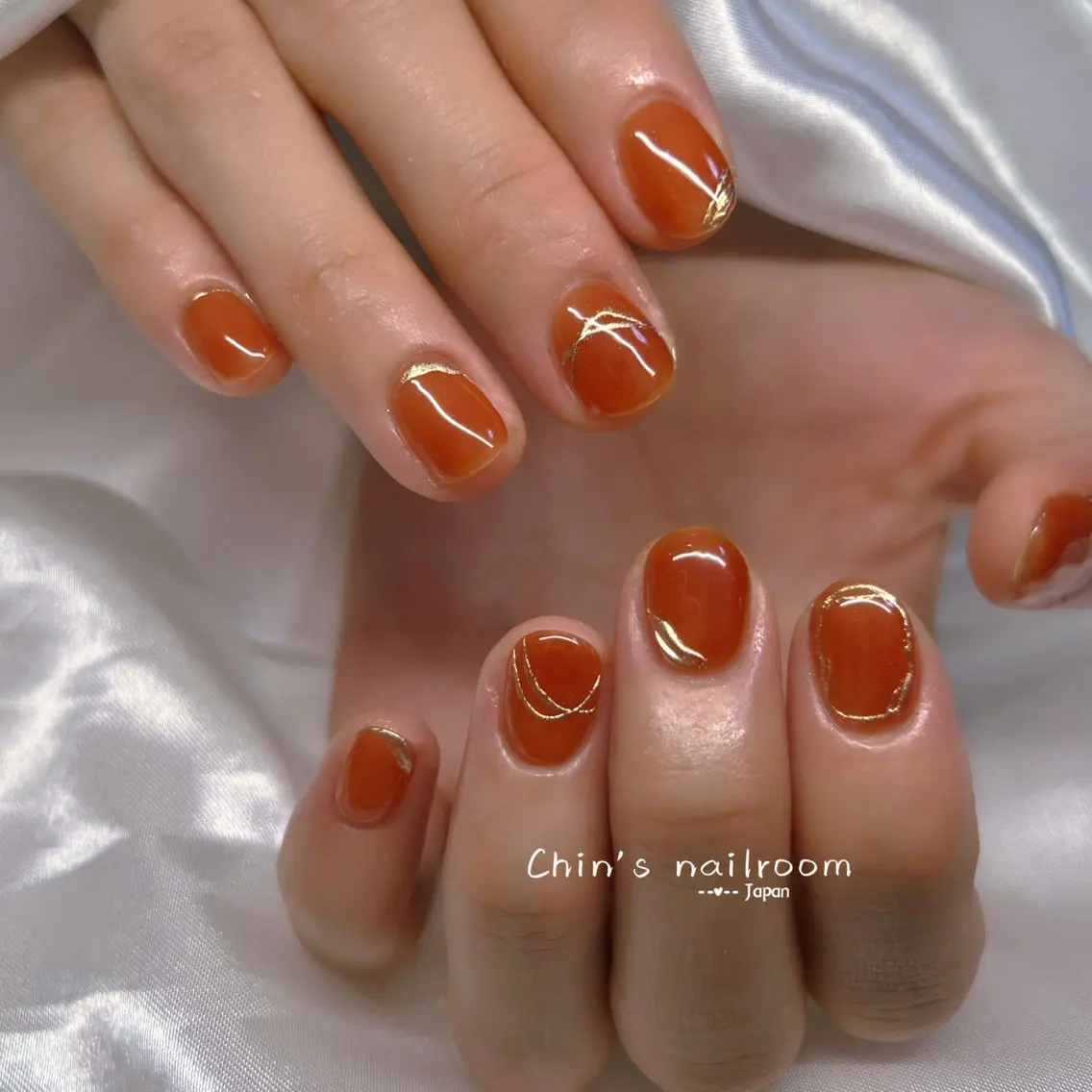 ネイル 韓国ネイル ワンホンネイル Kawaii ChibaNailのネイルデザイン