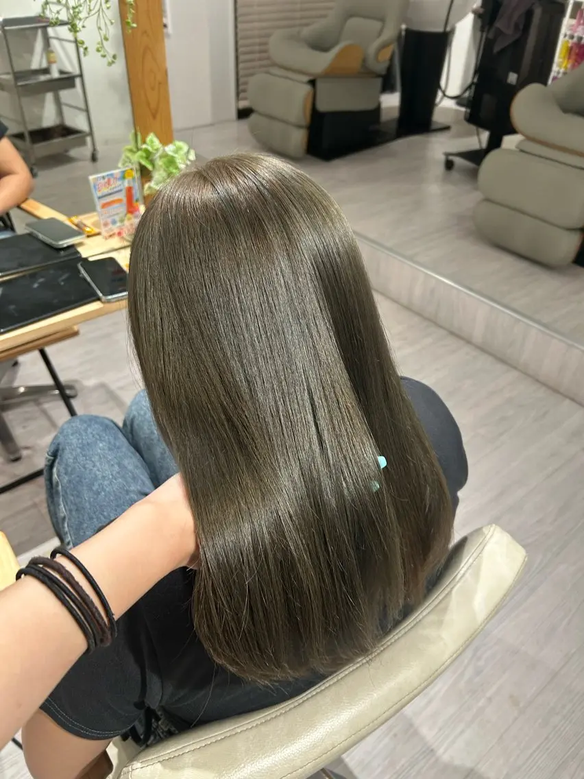 セミロング haruka 遥歌のヘアスタイル