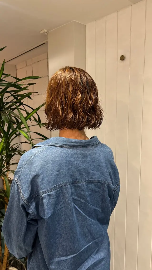 ショート パーマ カット パーマ ☆ HARUKA ☆のヘアスタイル