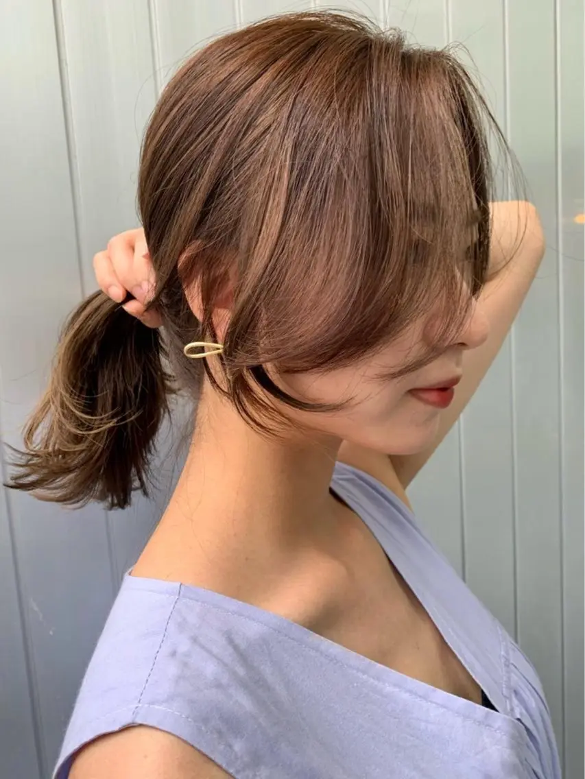 ミディアム EIGHT梅田 /HADUKIのヘアスタイル