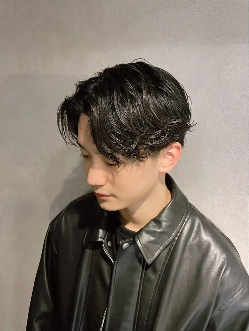 パーマ メンズ カット パーマ shinta スパイキー/パーマのヘアスタイル