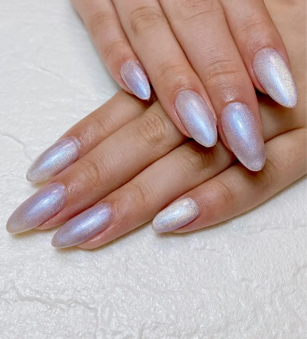 ネイル 長さ出し マグネットネイル スカルプネイル ワンホンネイル Nail Salon K 🧸美爪育成のネイルデザイン