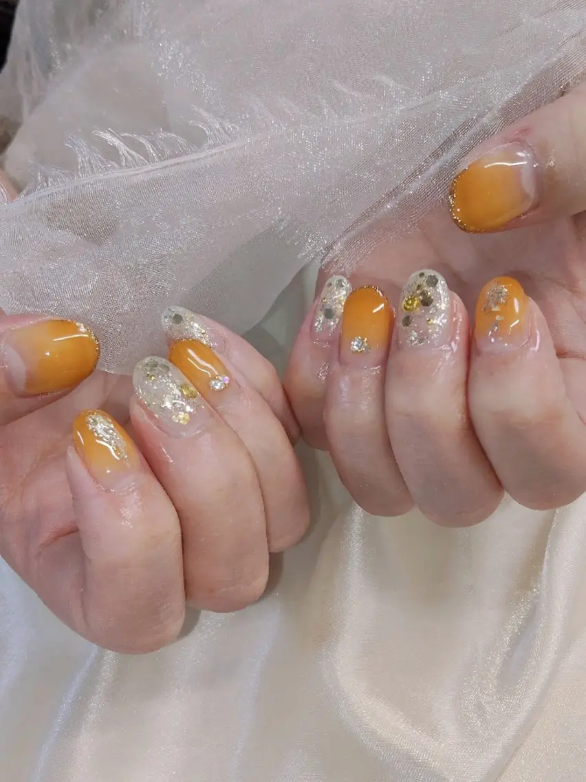ネイル ハンドネイル kahosan 𓆉のネイルデザイン