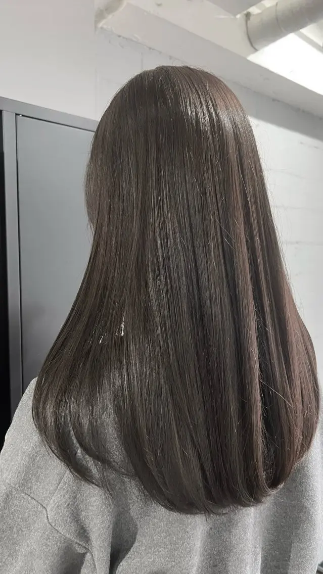 セミロング カラー OON仙台一番町🐬 イメコン美容師AYAのヘアスタイル