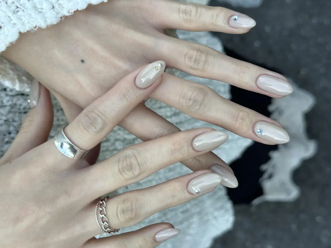 ネイル アートネイル 持ち込み シンプルネイル Hills Harajukuのネイルデザイン