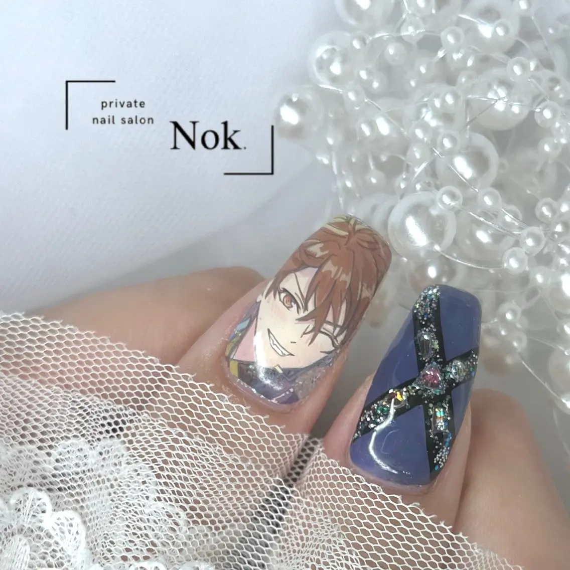 ネイル ハンドネイル 池袋痛ネイル Nok. 渡辺のネイルデザイン