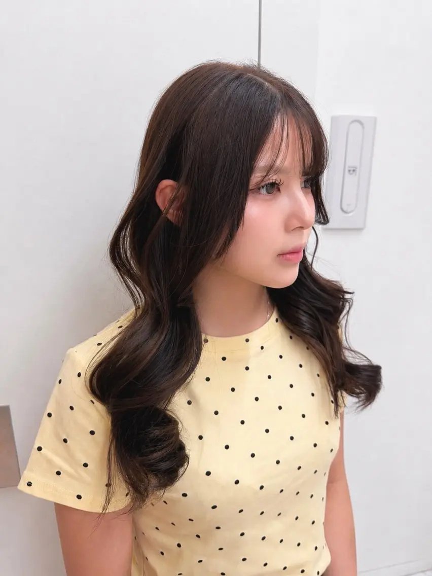 ロング カラー ann 🥣💕🪽ྀིのヘアスタイル