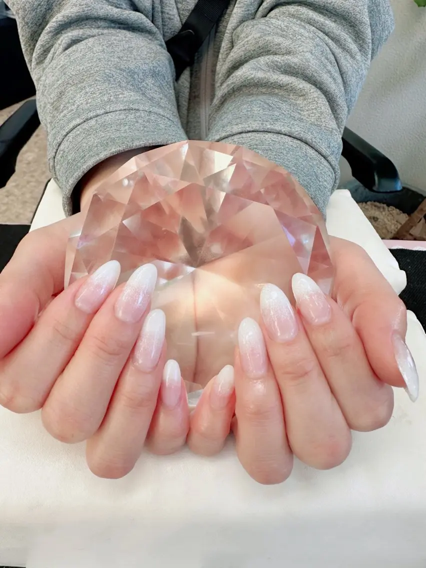 ネイル 卒業式 スカルプネイル ハンドネイル Nailist yukiのネイルデザイン
