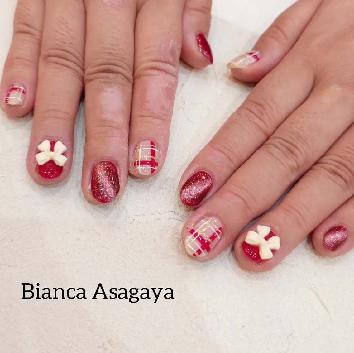ネイル 持ち込み 冬ネイル Bianca TANAKAのネイルデザイン