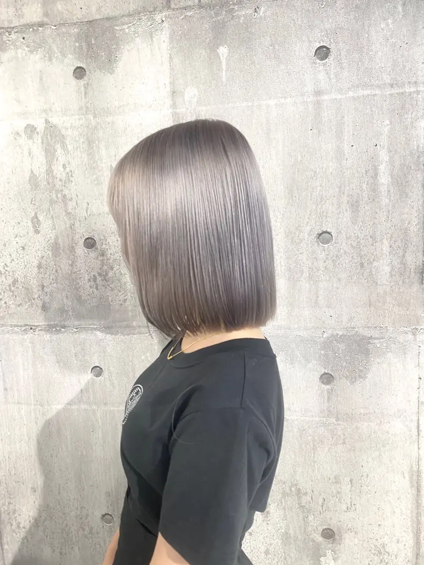 ミディアム ヘアカラー Maison 寺尾拓朗のヘアスタイル