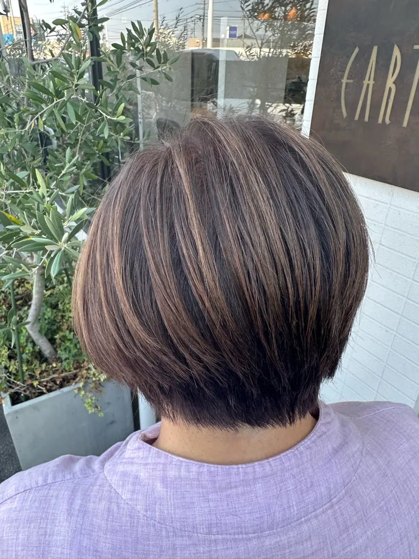 ショート 原 辰徳のヘアスタイル
