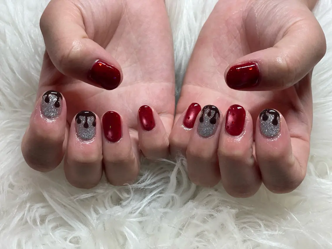 ネイル ハンドネイル 88-nail. AKANEのネイルデザイン