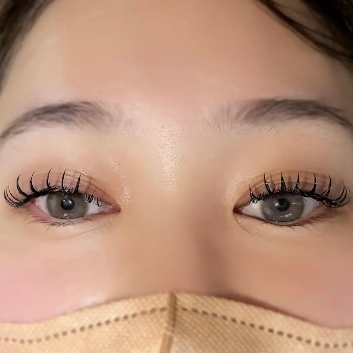 🦋ダブルフラットラッシュ 80束5500円/100束6500円（付け足し可) コーディング付き🫧【オフ込】の写真
