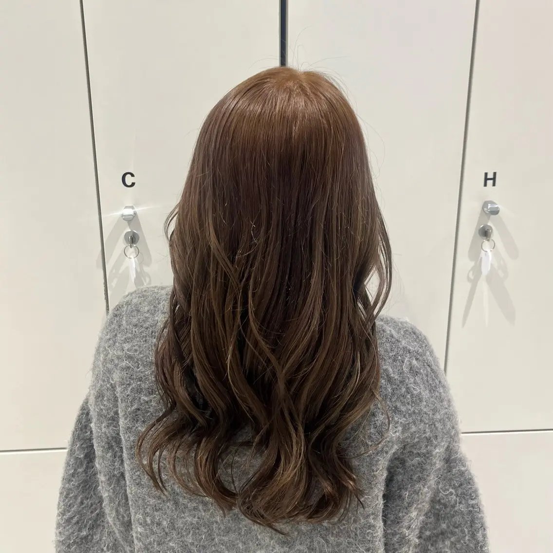 ロング カラー 透明感カラー ヘアカラー トリートメント 顔周りカット／透明感 カラー／Kurumeのヘアスタイル