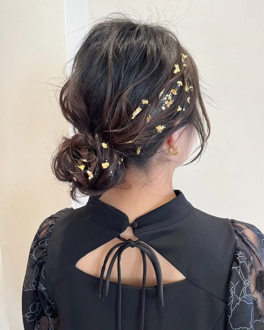 ヘアアレンジ ヘアセット サソウ ユリエ🥥のヘアスタイル