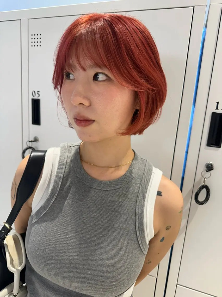 ショート カット ヘアカラー パーマ 縮毛矯正 トリートメント 🎀韓国/髪質改善 長野美和🎀のヘアスタイル