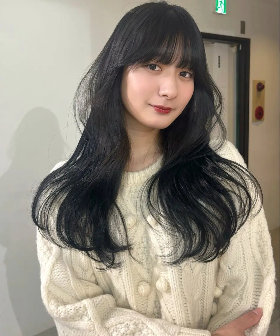 ロング カラー 透明感カラー カット ヘアカラー mizuki/ピンク ベージュ.レイヤーのヘアスタイル