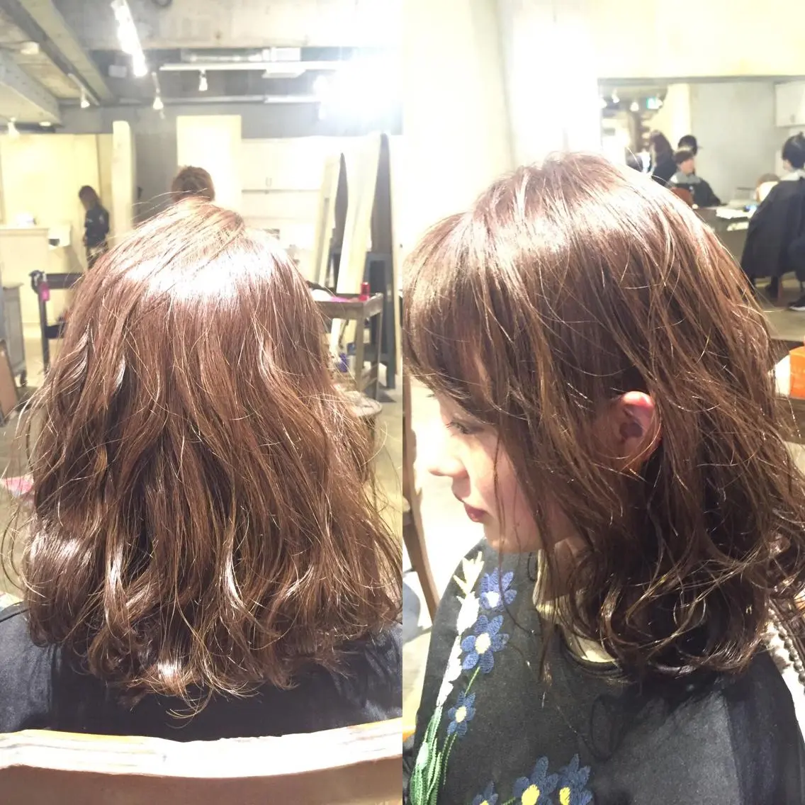 ミディアム アッシュ こう ちゃんのヘアスタイル