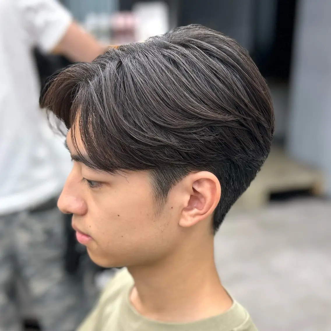 ショート パーマ メンズ カット パーマ 韓国ヘア🇰🇷 メンズパーマ/つかさのヘアスタイル