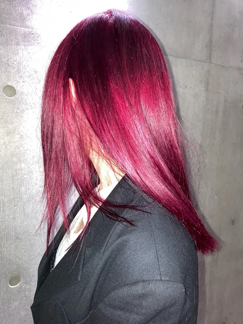 ロング カラー 髙橋 功誠のヘアスタイル