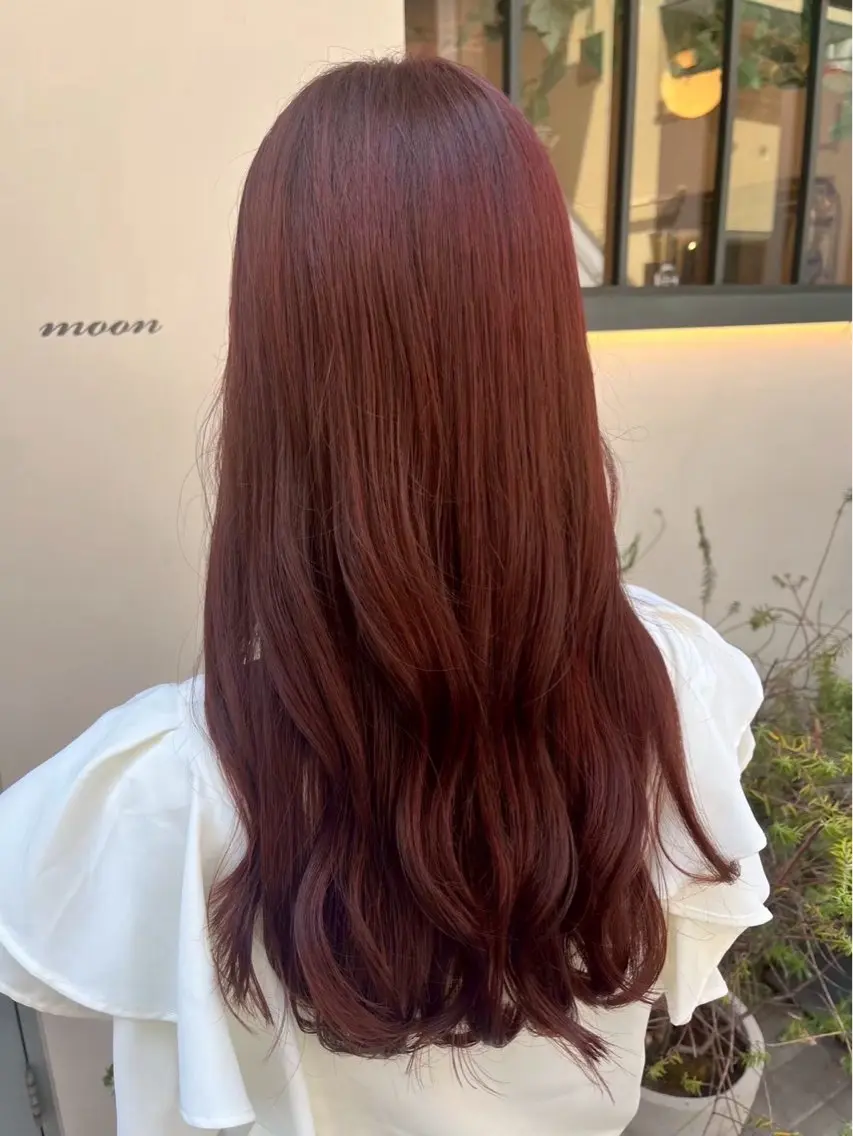 カラー 加部 采音のヘアスタイル