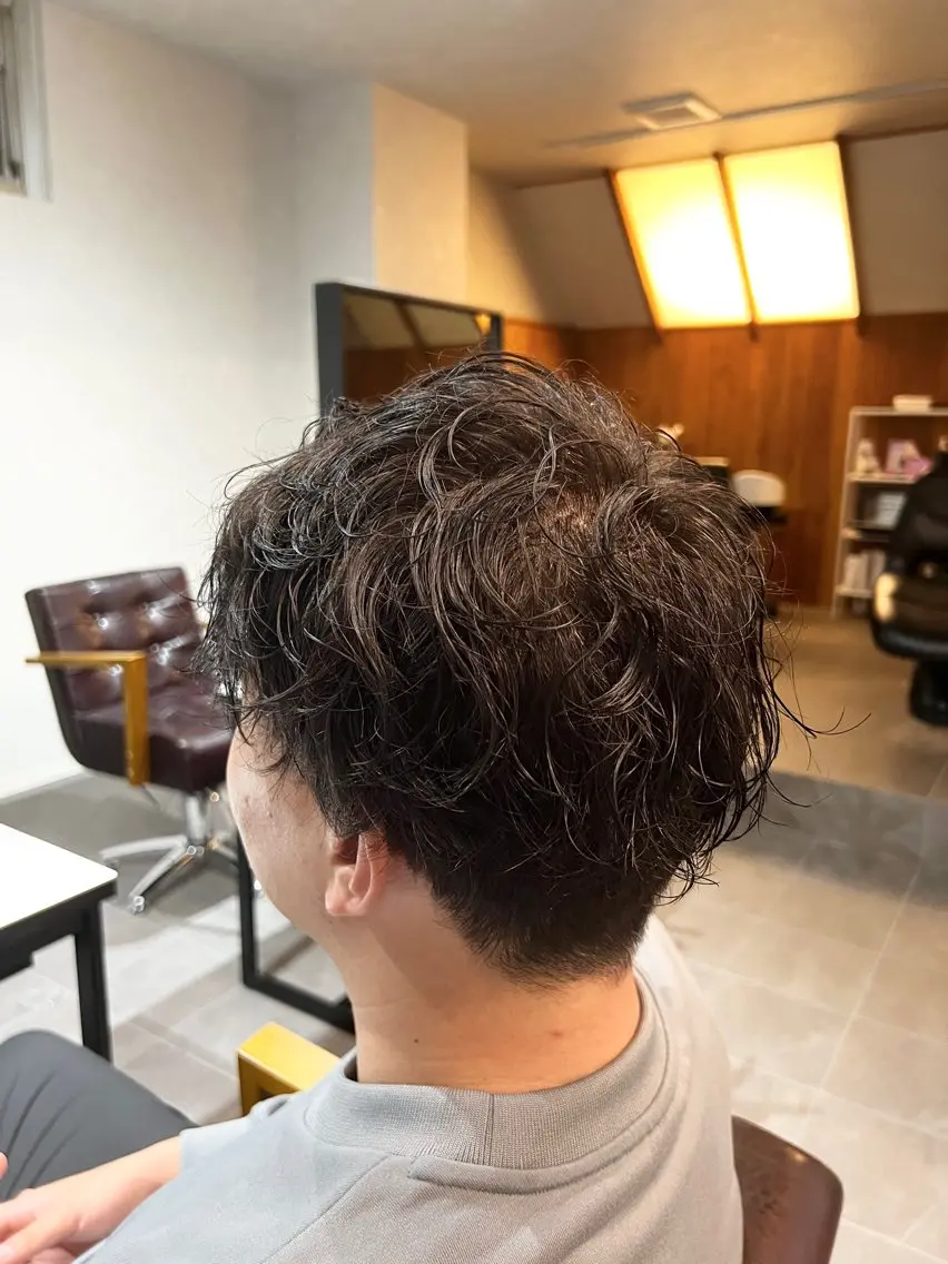 ショート パーマ 木村翔/大名ショート ボブ/ショートボブのヘアスタイル